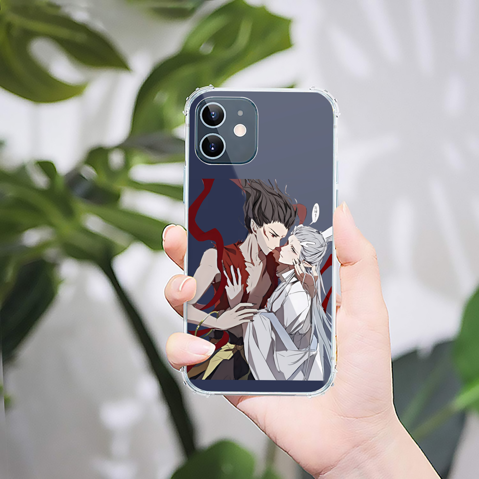 （画像用） Ne Zha 2 ナタ 魔童の大暴れ 【iPhone 12シリーズ対応】透明スマホケース（クリアソフトケース）